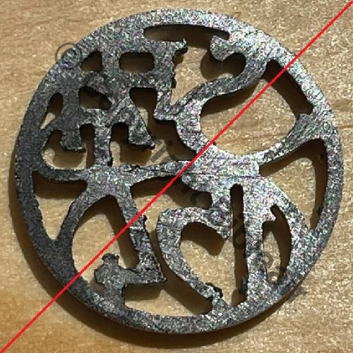 A1279  SPA.154 COPIE  SM sans attache 27mm Src.fabpiecesfr 29Eur(x5) 